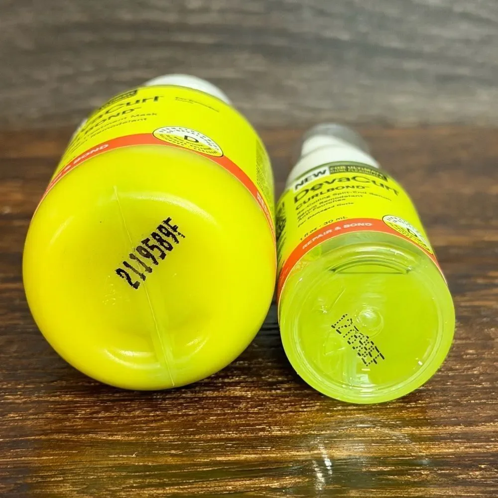 DevaCurl CurlBond Essential Repair Starter Kit Travel Size NEW. B